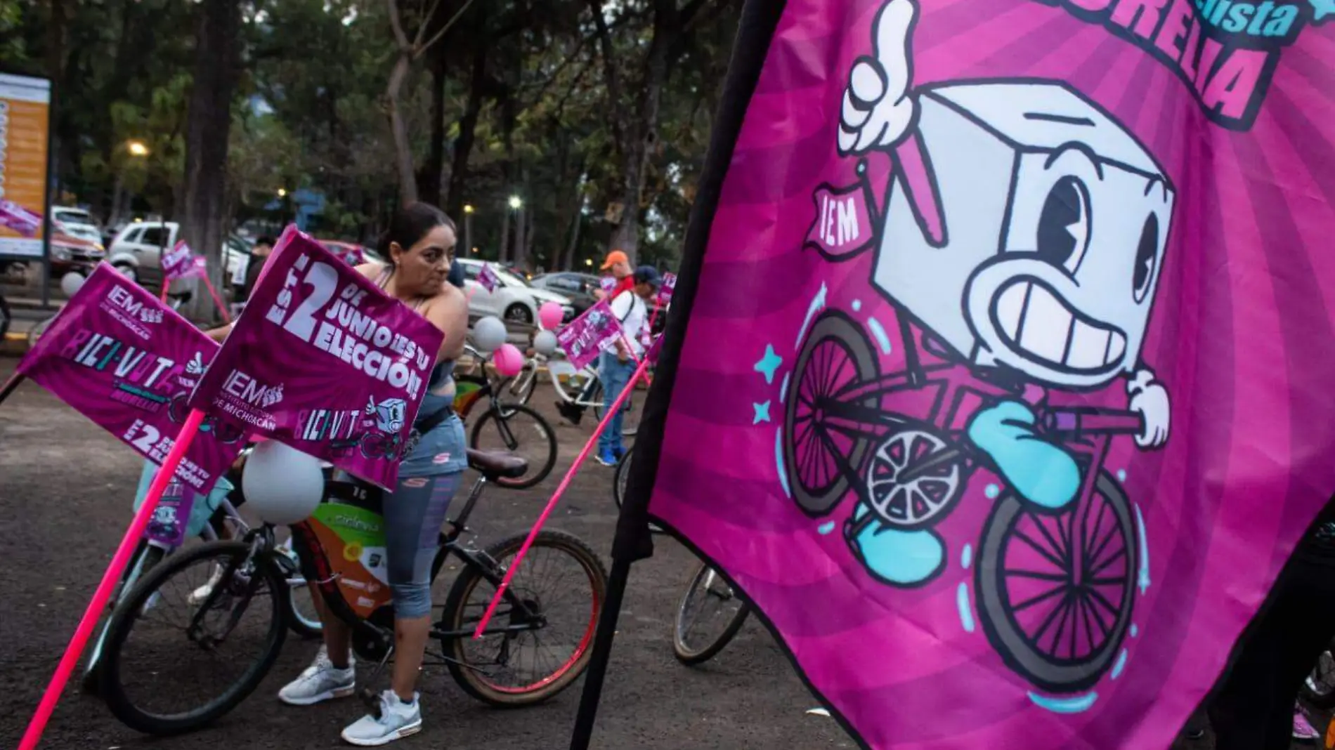 Rodada "Bici vota"